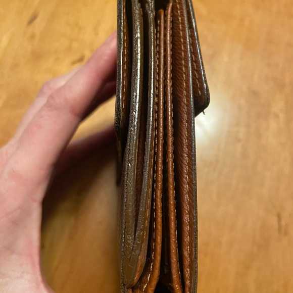 Louis Vuitton Wallet M61654 Portefeuille Elise Brown Monogram (AUTHENTIC) - Picture 13 of 15